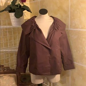 NWT Simply Vera Vera Wang Brown Jacket